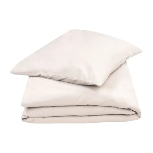 Julius Zöllner Dekbedovertrekset - Uni Red Earth - 80x80 cm + 35x40 cm