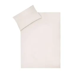 Julius Zöllner Dekbedovertrekset - Uni Red Earth - 80x80 cm + 35x40 cm