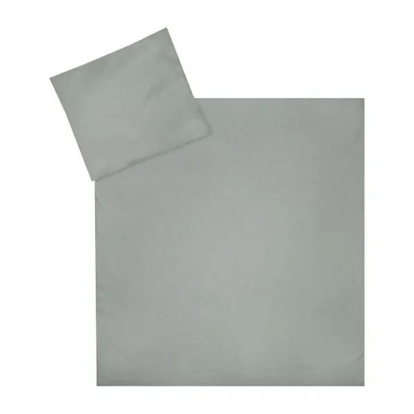 Julius Zöllner Dekbedovertrekset - Uni Red Earth - 80x80 cm + 35x40 cm