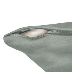 Julius Zöllner Dekbedovertrekset - Uni Red Earth - 80x80 cm + 35x40 cm