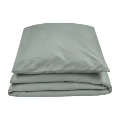 Julius Zöllner Dekbedovertrekset - Uni Red Earth - 80x80 cm + 35x40 cm