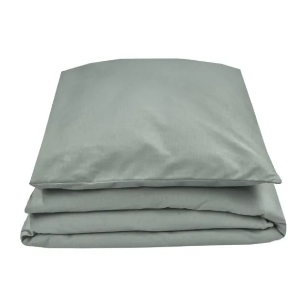 Julius Zöllner Dekbedovertrekset - Uni Red Earth - 80x80 cm + 35x40 cm