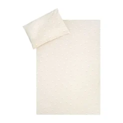 Julius Zöllner Dekbedovertrekset - Uni Red Earth - 80x80 cm + 35x40 cm