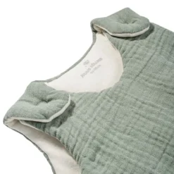 Julius Zöllner Muslin Babyslaapzak - Groen - Maat 62/68 Clearance