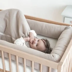 Julius Zöllner Muslin Babyslaapzak - Groen - Maat 62/68 Clearance