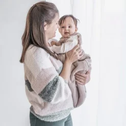 Julius Zöllner Muslin Babyslaapzak - Groen - Maat 62/68 Clearance