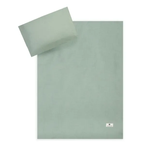 Julius Zöllner Muslin Bedlinnen - Sand - 80×80 + 35×40 cm Sale