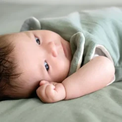 Julius Zöllner Muslin Playmat – Sand – 95/135 cm Discount