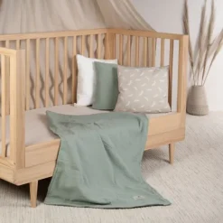 Julius Zöllner Muslin Wiegdeken - Sand - 70×100 cm Best