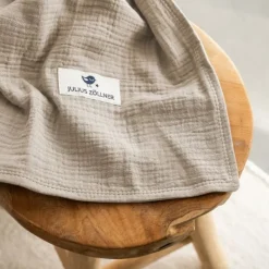 Julius Zöllner Muslin Wiegdeken - Sand - 70×100 cm Best