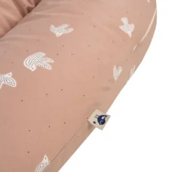 Julius Zöllner Organic Voedingskussen Nappi – Roze – Birdy – 190 cm Clearance