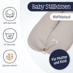 Julius Zöllner Voedingskussen - Waffelpiqué - Seashell - 190 cm Sale