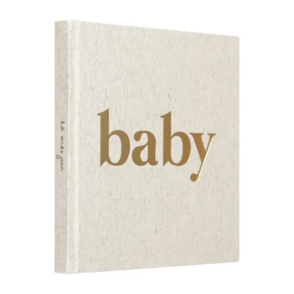 Kidooz Baby Mijn Eerste Jaar Boek Linnen Goudfolie Best