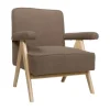 KidsDepot Anouk Fauteuil – Taupe Hot
