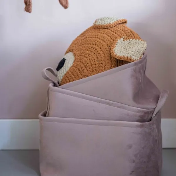 KidsDepot Billie Opbergmanden Lavendel 3 stuks Sale
