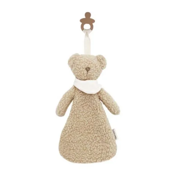 Kidslabel Speendoek Teddybeer - Beige