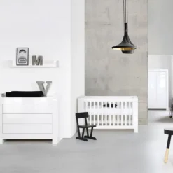 Kidsmill Alaska Hoogglans 2-Deurs Kledingkast Wit Discount