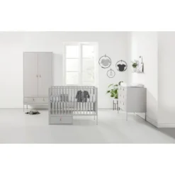 Kidsmill Amy Babybed Grijs 60 x 120 cm Discount