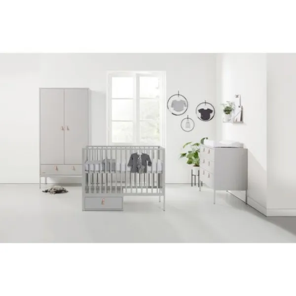 Kidsmill Amy Babybed Grijs 60 x 120 cm Discount