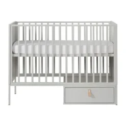 Kidsmill Amy Babybed Grijs 60 x 120 cm Discount