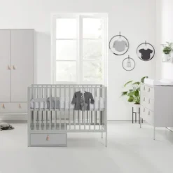 Kidsmill Amy Babybed Grijs 60 x 120 cm Discount