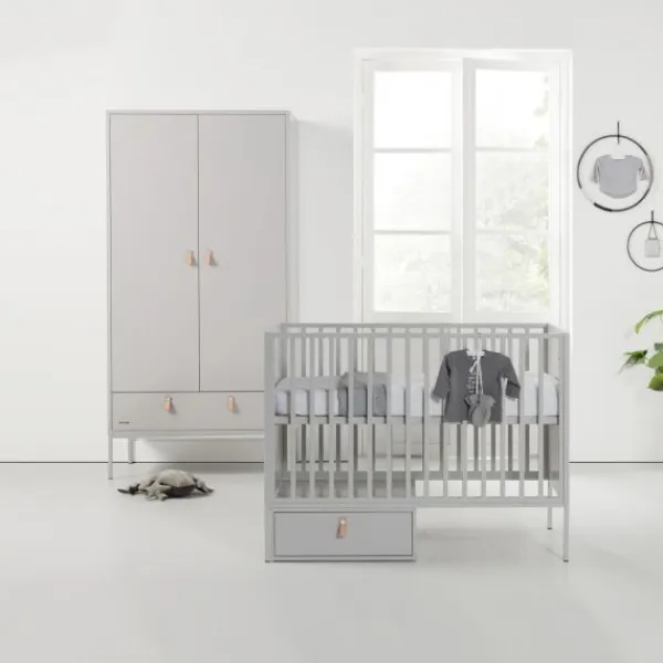 Kidsmill Amy Babybed Grijs 60 x 120 cm Discount