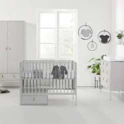 Kidsmill Amy Babybed Grijs 60 x 120 cm Discount