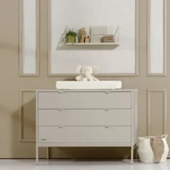 Kidsmill Amy Babykamer Oatmeal | Bed 60 x 120 cm + Commode Breed Best