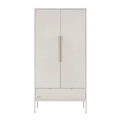 Kidsmill Amy Kledingkast 2-Deurs Oatmeal Discount