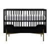 Kidsmill Boutique Babybed Zwart / Brass 60 x 120 cm Hot
