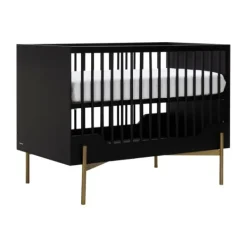 Kidsmill Boutique Babybed Zwart / Brass 60 x 120 cm Hot