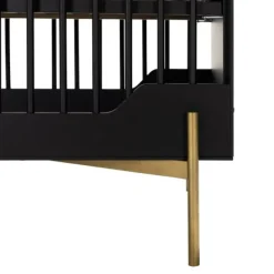 Kidsmill Boutique Babybed Zwart / Brass 60 x 120 cm Hot