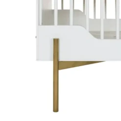 Kidsmill Boutique Babybed Wit / Brass 60 x 120 cm Hot