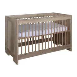 Kidsmill Brent Babykamer Oldwood | Bed 60 x 120 cm + Commode New