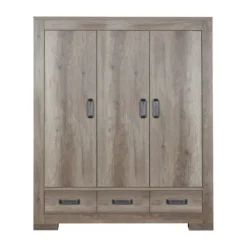 Kidsmill Brent Babykamer Oldwood | Bed 60 x 120 cm + Commode New