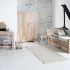 Kidsmill Brent Kinderkamer Oldwood | Bed 90 x 200 cm + Bureau Discount