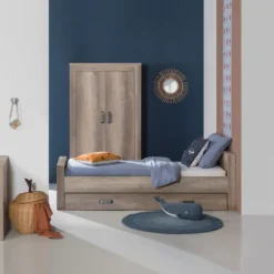 Kidsmill Brent Kinderkamer Oldwood | Bed 90 x 200 cm + Bureau Discount