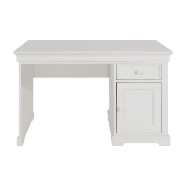 Kidsmill Chateau Kinderkamer Wit | Bed 90 x 200 cm + Bureau Outlet