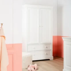 Kidsmill Chateau Kinderkamer Wit | Bed 90 x 200 cm + Bureau Outlet