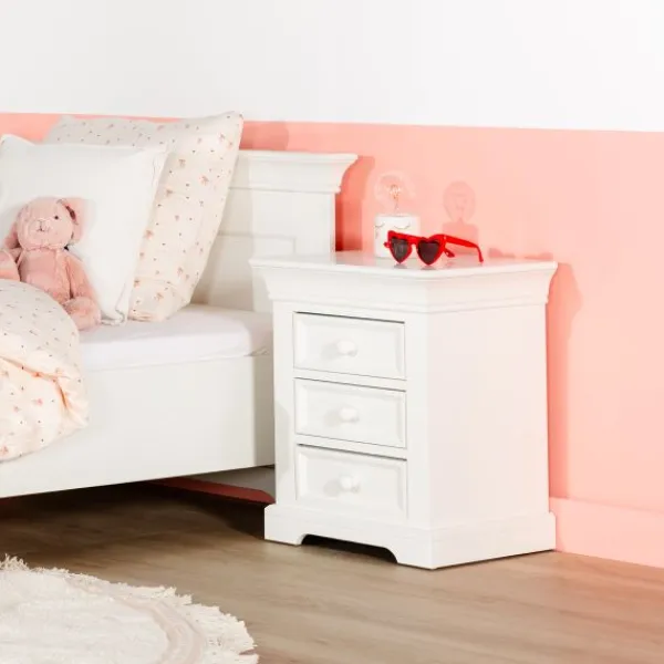 Kidsmill Chateau Kinderkamer Wit | Bed 90 x 200 cm + Bureau Outlet