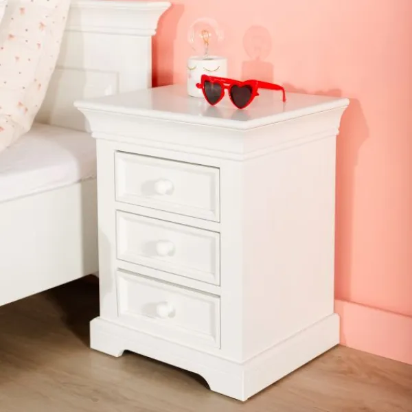 Kidsmill Chateau Kinderkamer Wit | Bed 90 x 200 cm + Bureau Outlet