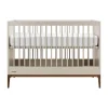 Kidsmill Intense Babykamer Oatmeal/Walnoot | Ledikant 60 x 120 cm + Commode Hot