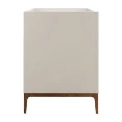 Kidsmill Intense Babykamer Oatmeal/Walnoot | Ledikant 60 x 120 cm + Commode Hot