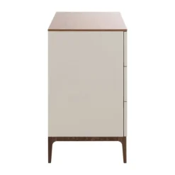 Kidsmill Intense Babykamer Oatmeal/Walnoot | Ledikant 60 x 120 cm + Commode Hot