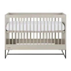 Kidsmill Intense II Babybed Mat Oatmeal - Zwart - 60 x 120 cm New