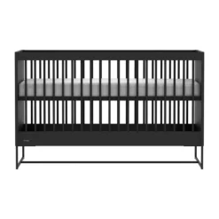 Kidsmill Intense II Babybed Mat Zwart - Zwart - 70 x 140 cm New