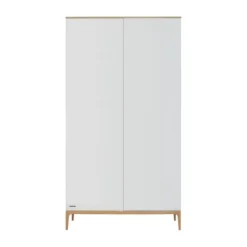 Kidsmill Intense II Babykamer Mat Wit / Eiken | Ledikant 60 x 120 cm + Commode Hot