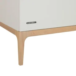 Kidsmill Intense II Babykamer Mat Wit / Eiken | Ledikant 60 x 120 cm + Commode Hot