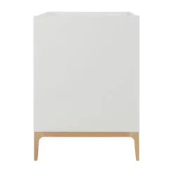 Kidsmill Intense II Babykamer Mat Wit / Eiken | Ledikant 60 x 120 cm + Commode Hot