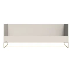 Kidsmill Intense II Bedbank 90 x 200 - Oatmeal / Patinated Brass Best